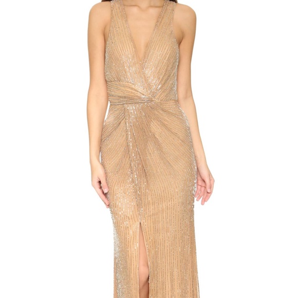 PARKER NYC beaded gown - Picture 1 of 10